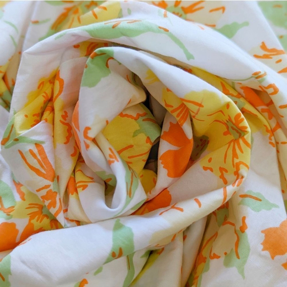 Faithfull The Brand Cutout Spring Loucetta Romantic Cottage Midi Dress NWT Sz S - Picture 8 of 15